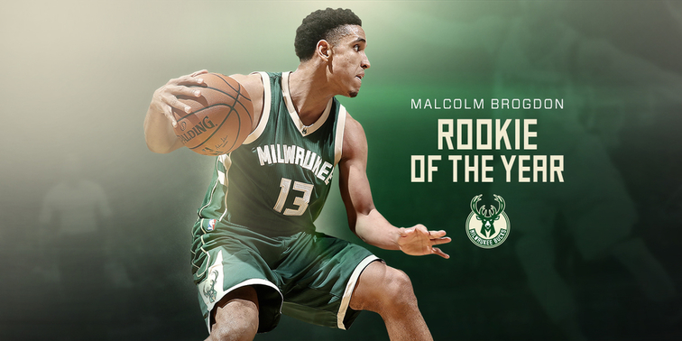 Malcolm Brogdon, NBA Rookie of the Year, 2016-17