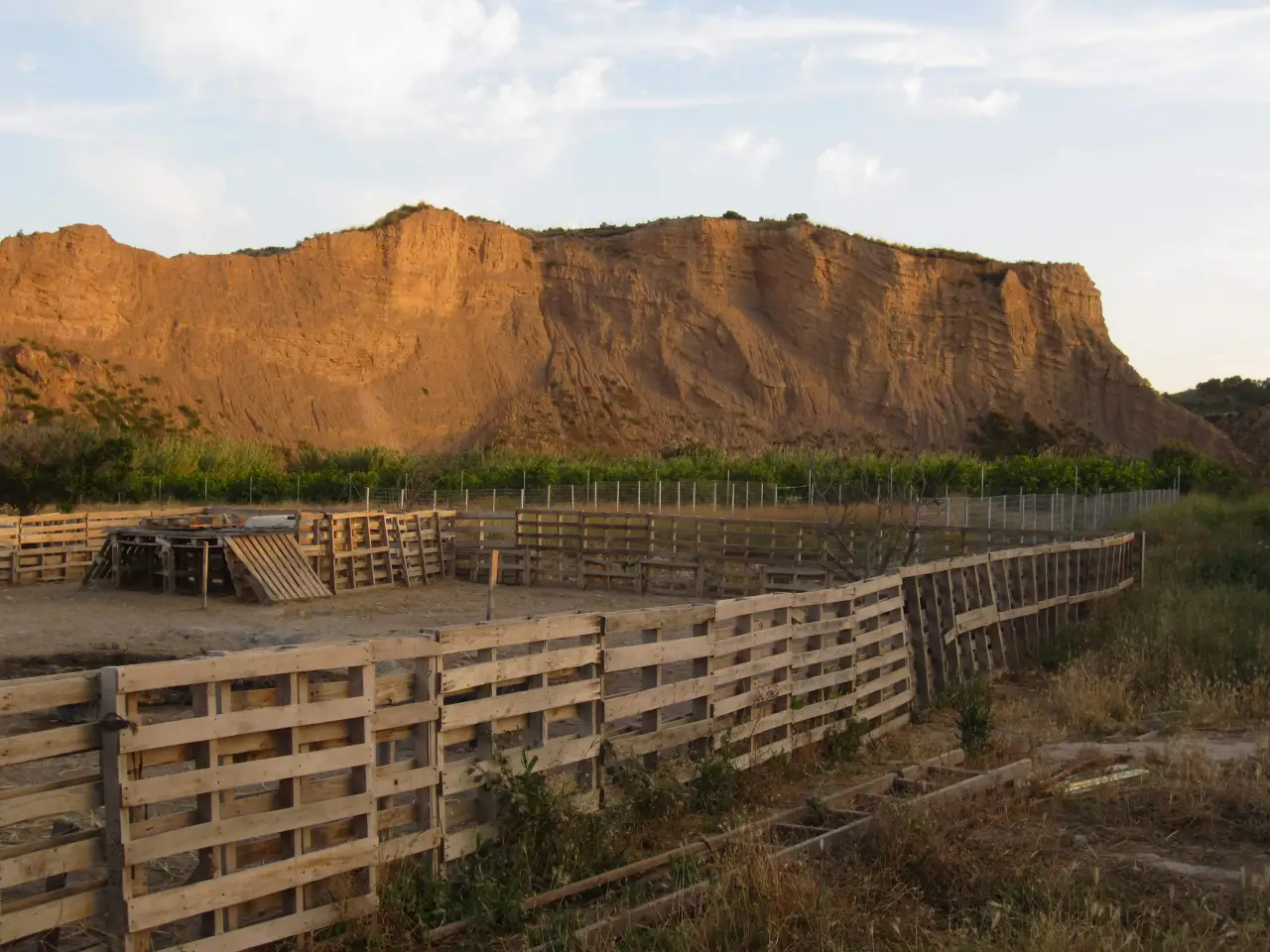 pig pen and cliff ridge